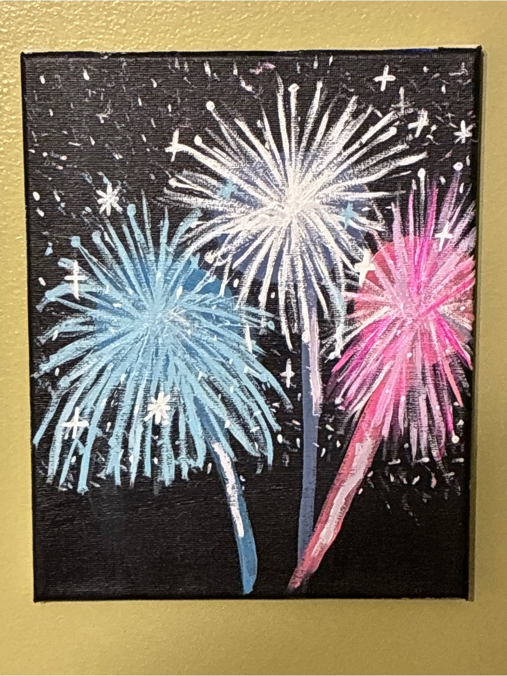 Firework Fun Painting